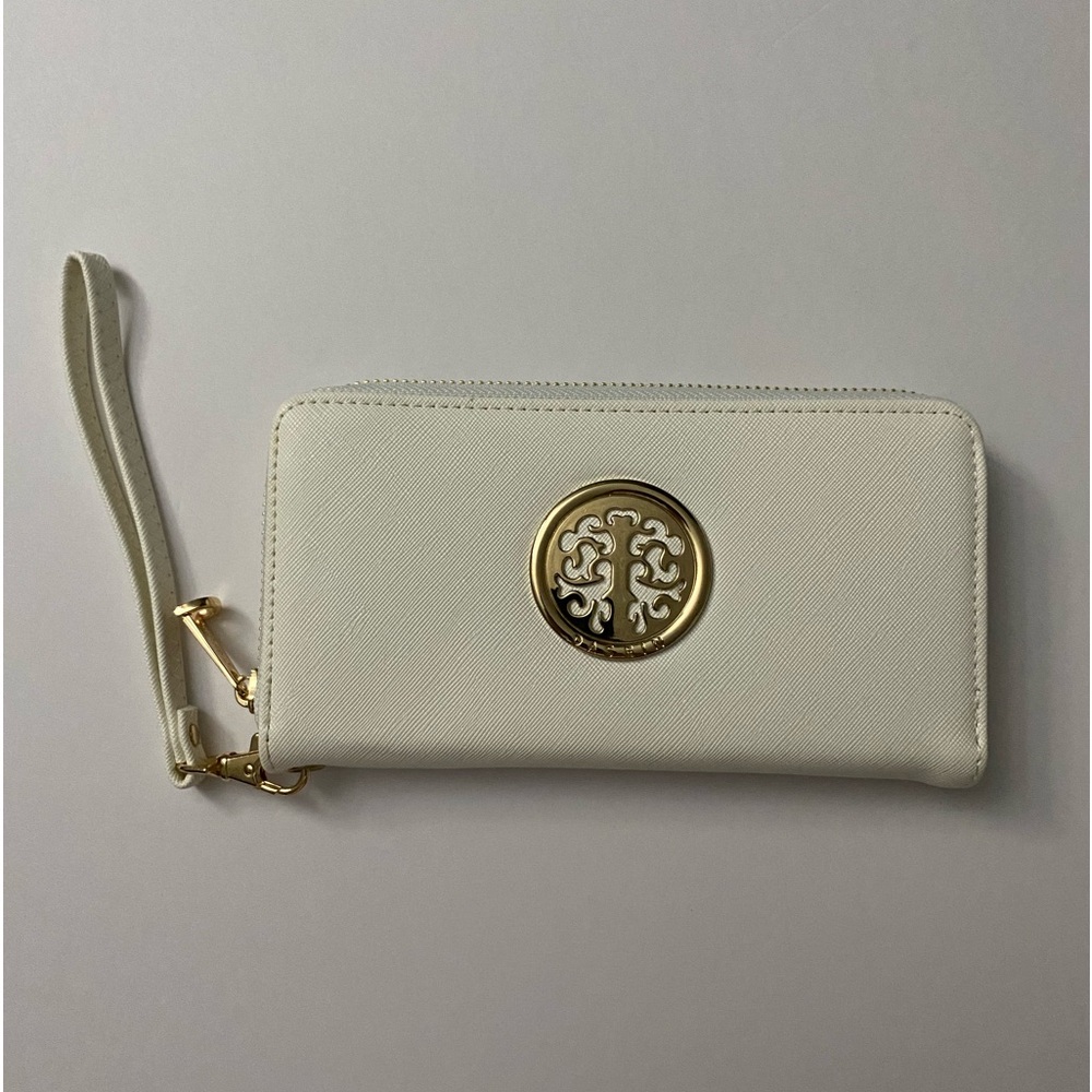 White wallet